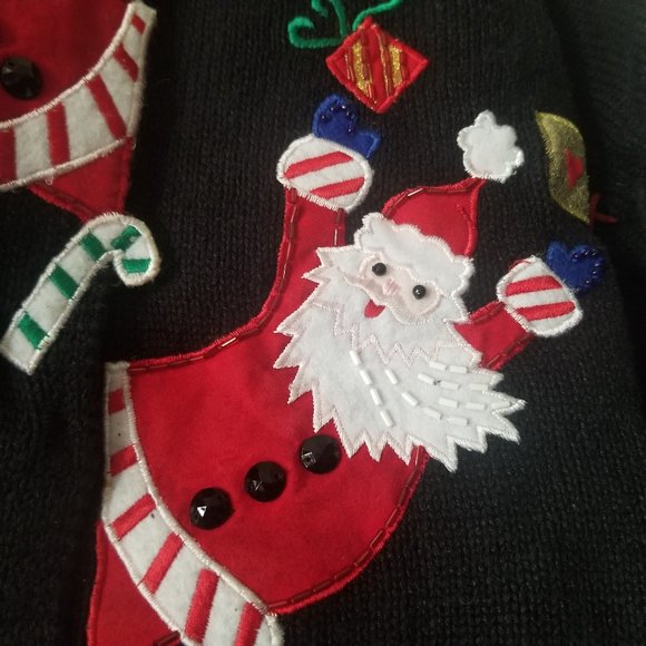 Tiara International Christmas Collection 2004 Sweater PS Cardigan - Picture 2 of 7